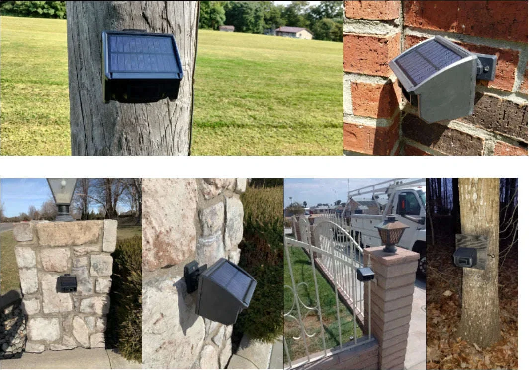 Solar Wireless Driveway Alarm System with 400m Range Motion Sensor - Image 10