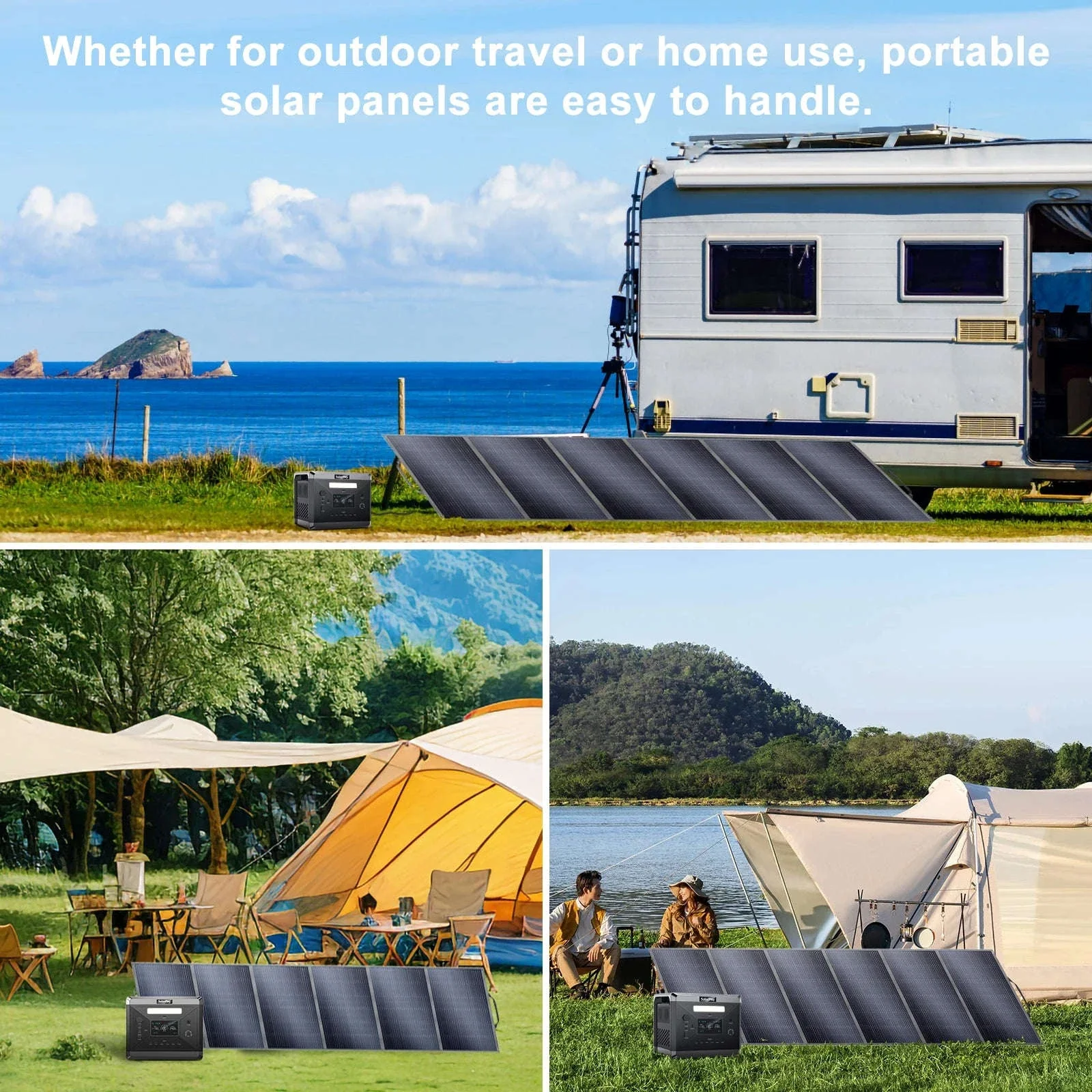 400W Foldable Solar Panel High-Efficiency Charger for Off-Grid Power - Image 16