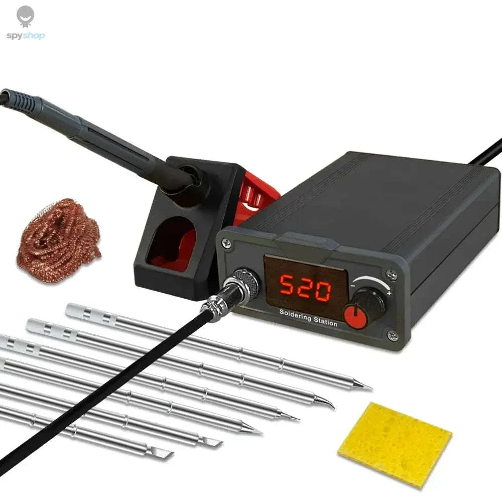 Portable Soldering Iron Stand Holder with Sponge Slot - Image 17