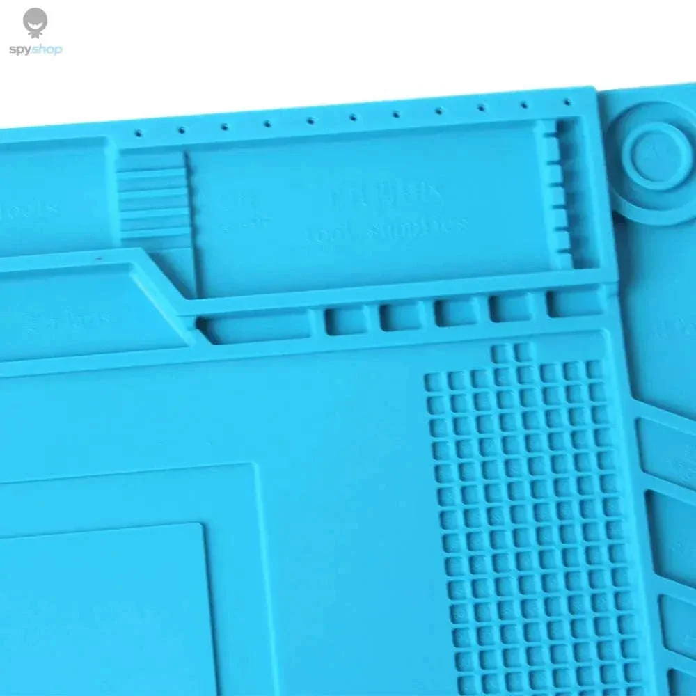 Heat-Resistant Silicone Soldering Mat for Organized Repairs - Image 3