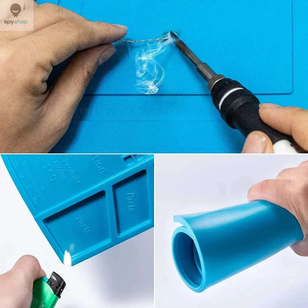 Heat Resistant Silicone Soldering Mat for Electronics Repair - Image 20
