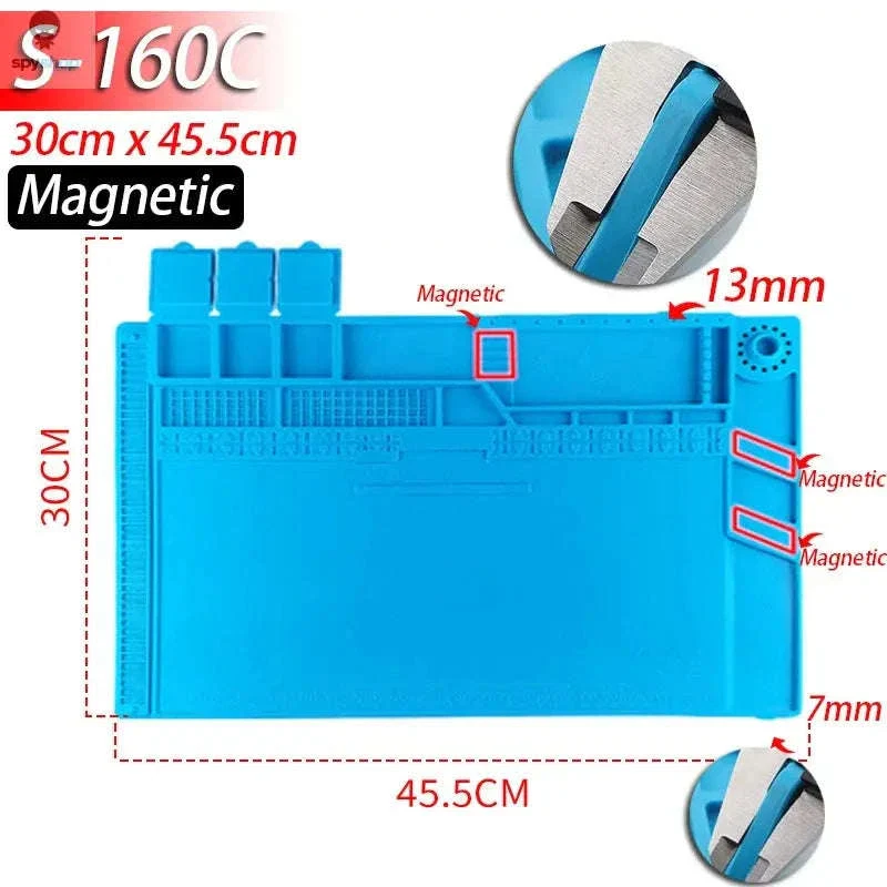 Heat Resistant Silicone Soldering Mat for Electronics Repair - Image 25
