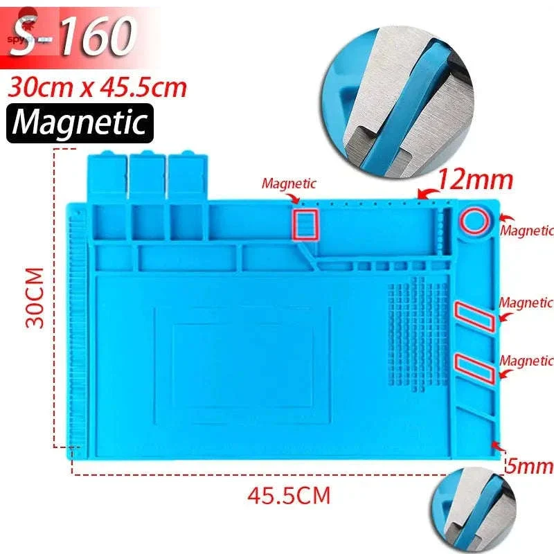Heat Resistant Silicone Soldering Mat for Electronics Repair - Image 30