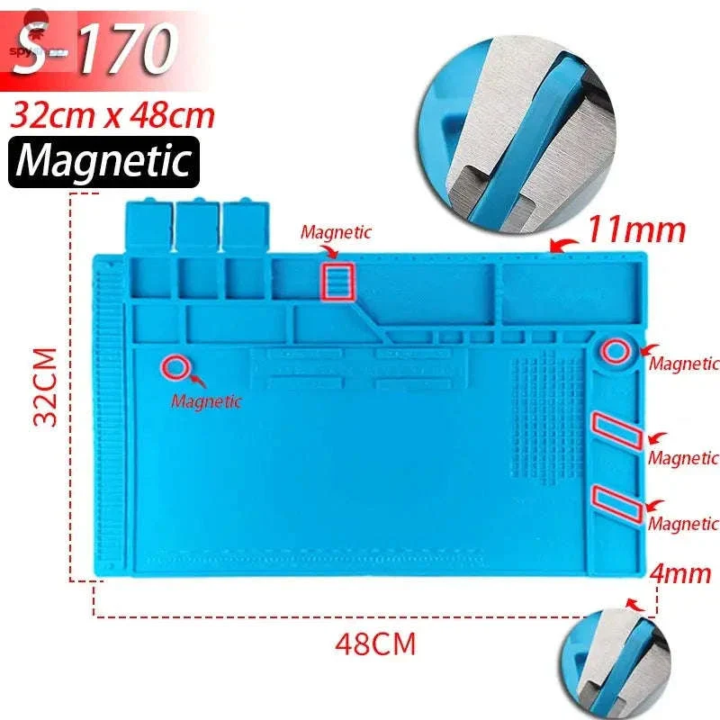 Heat Resistant Silicone Soldering Mat for Electronics Repair - Image 32