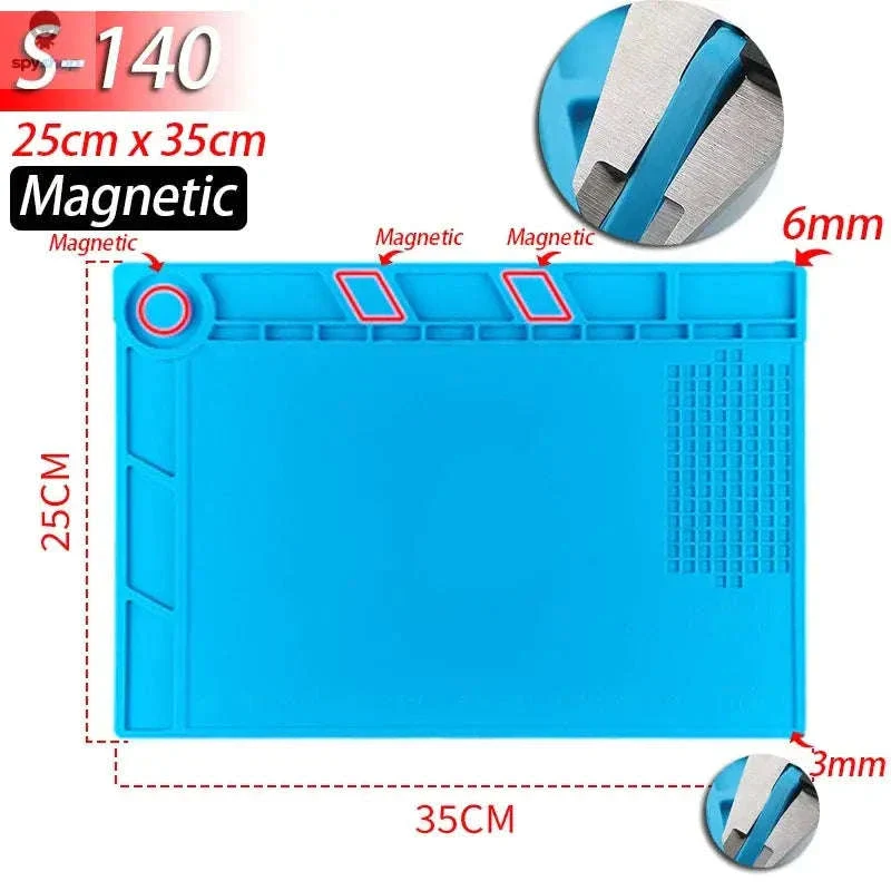 Heat Resistant Silicone Soldering Mat for Electronics Repair - Image 33