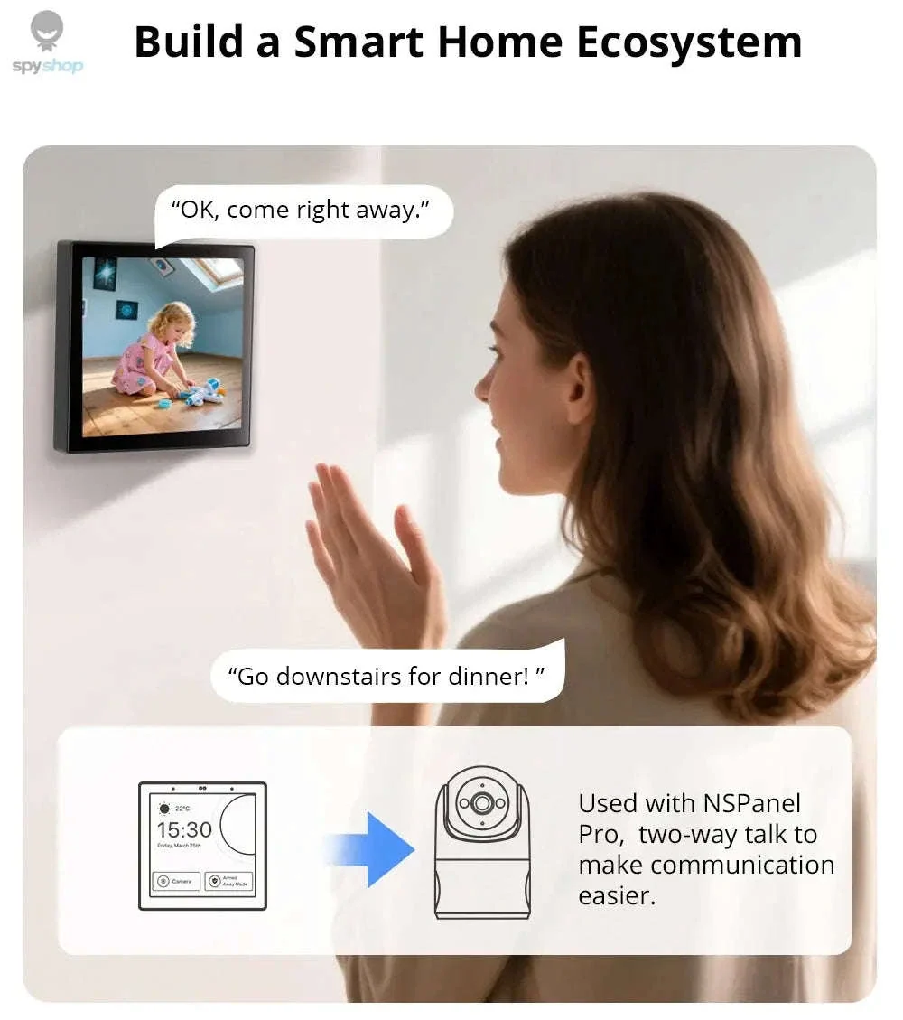 SONOFF CAM PT2 Smart Indoor Security Camera, 1080P PT - Image 21