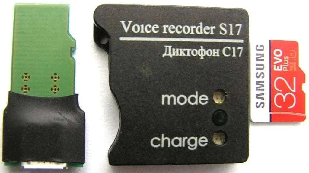 Soroka-17E Mini Voice Recorder with 65h Battery & 32GB Storage - Image 3