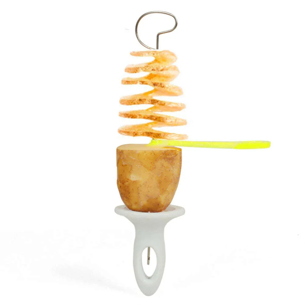 Spiral Potato Slicer Manual Tornado Cutter with Stainless Steel Blades