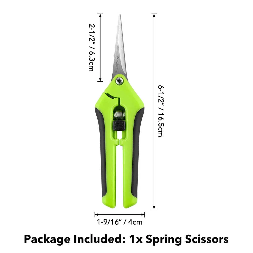 Spring-Action Craft Scissors with Ergonomic Grip for Precision Cuts - Image 11