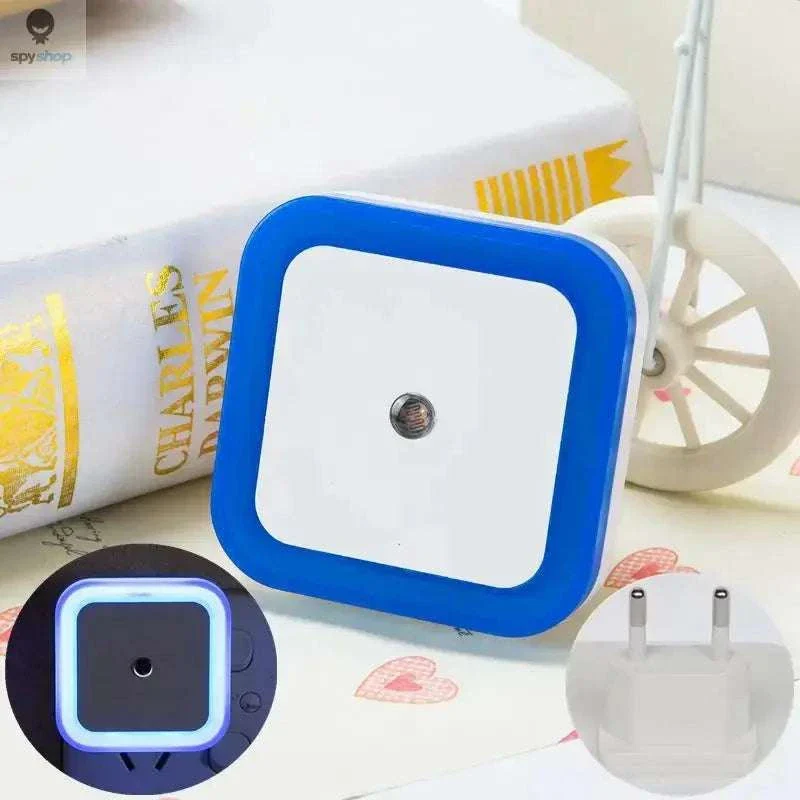 Square LED Night Light Sensor Plug for Hallways and Bedrooms - Image 18