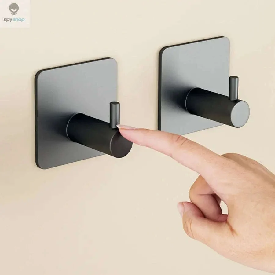 Stainless Steel Adhesive Hooks for Traceless Wall Storage - Image 9