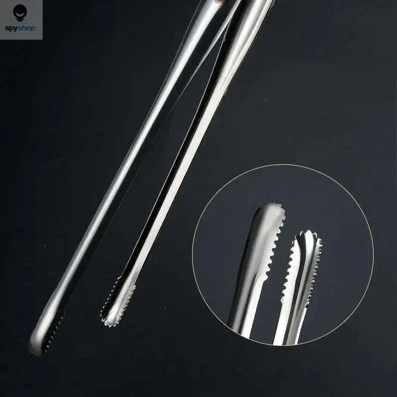 Stainless Steel BBQ Grill Tongs with Heat-Safe Precision Grip - Image 6