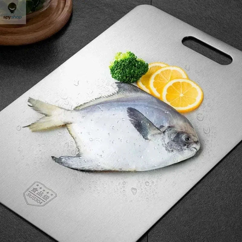 Stainless Steel Cutting Board with Double-Sided Prep Surface - Image 16