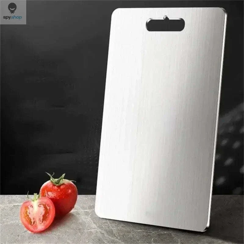 Stainless Steel Cutting Board with Double-Sided Prep Surface - Image 4