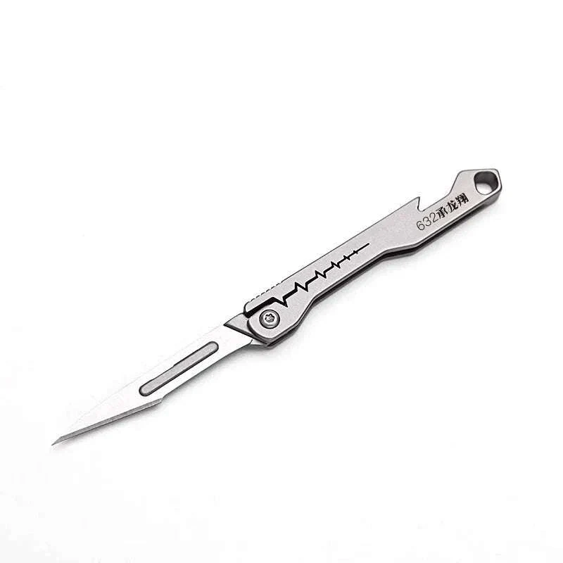 Stainless Steel Fast-Open Mini Scalpel Bottle Opener Knife - Image 34