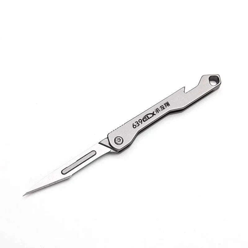 Stainless Steel Fast-Open Mini Scalpel Bottle Opener Knife - Image 35