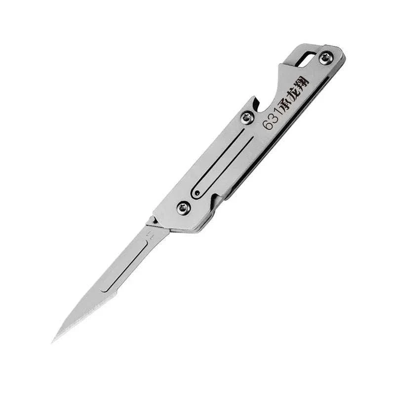 Stainless Steel Fast-Open Mini Scalpel Bottle Opener Knife - Image 36