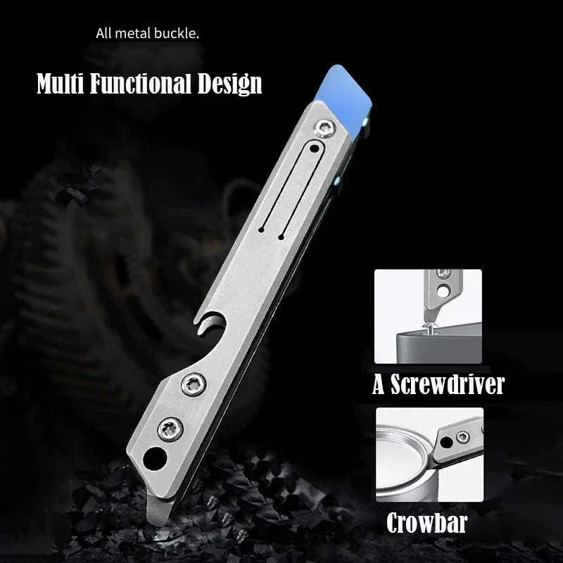 Stainless Steel Fast-Open Mini Scalpel Bottle Opener Knife - Image 4