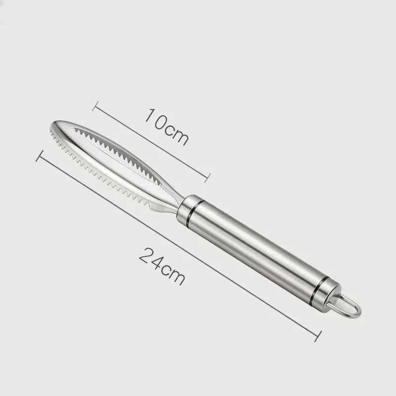 Stainless Steel Fish Scaler & Bone Tweezers Set - Image 6