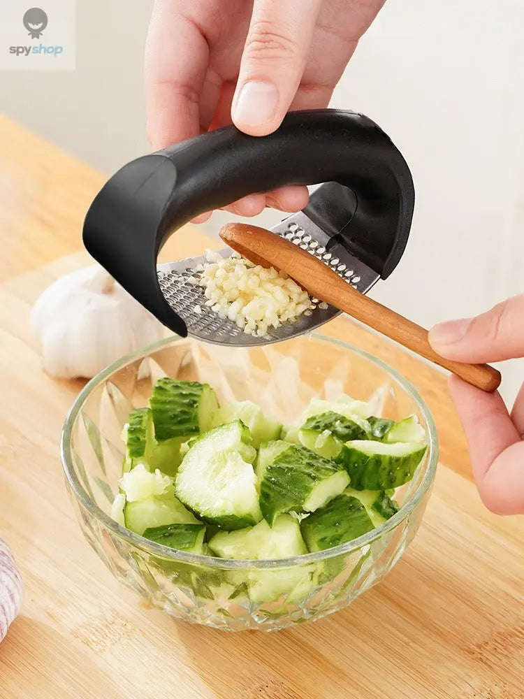 Stainless Steel Garlic Press for Fast, Easy Fresh Garlic - Image 10