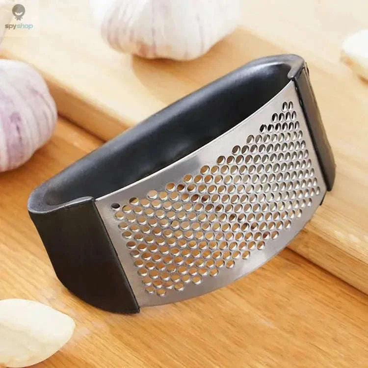Stainless Steel Garlic Press for Fast, Easy Fresh Garlic - Image 4