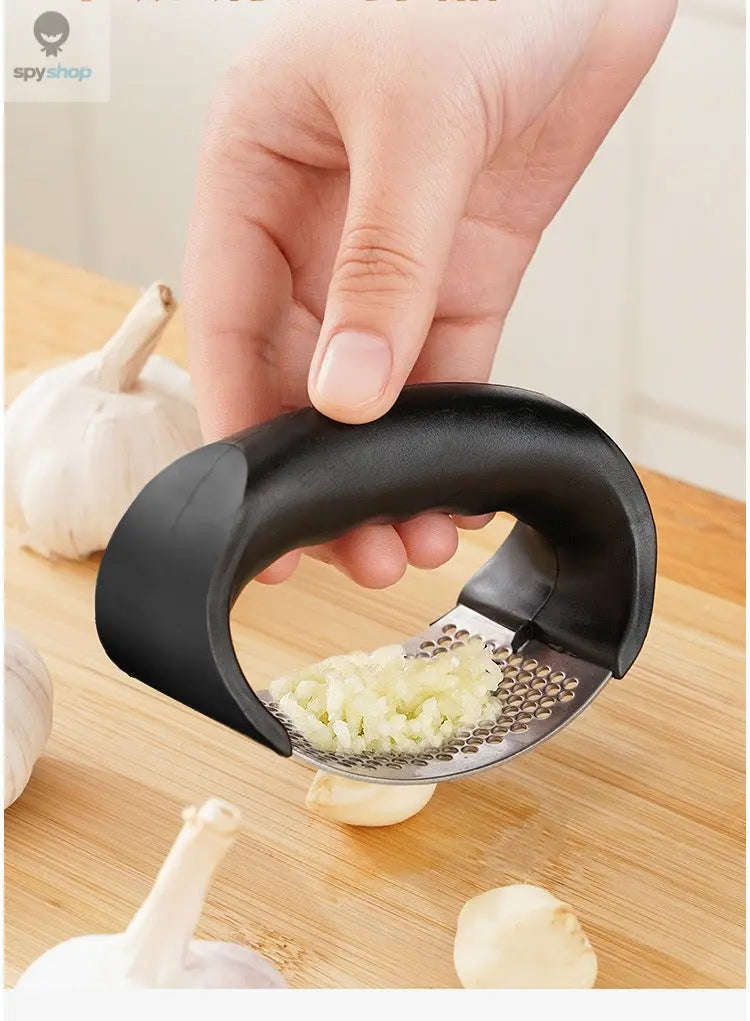 Stainless Steel Garlic Press for Fast, Easy Fresh Garlic - Image 6