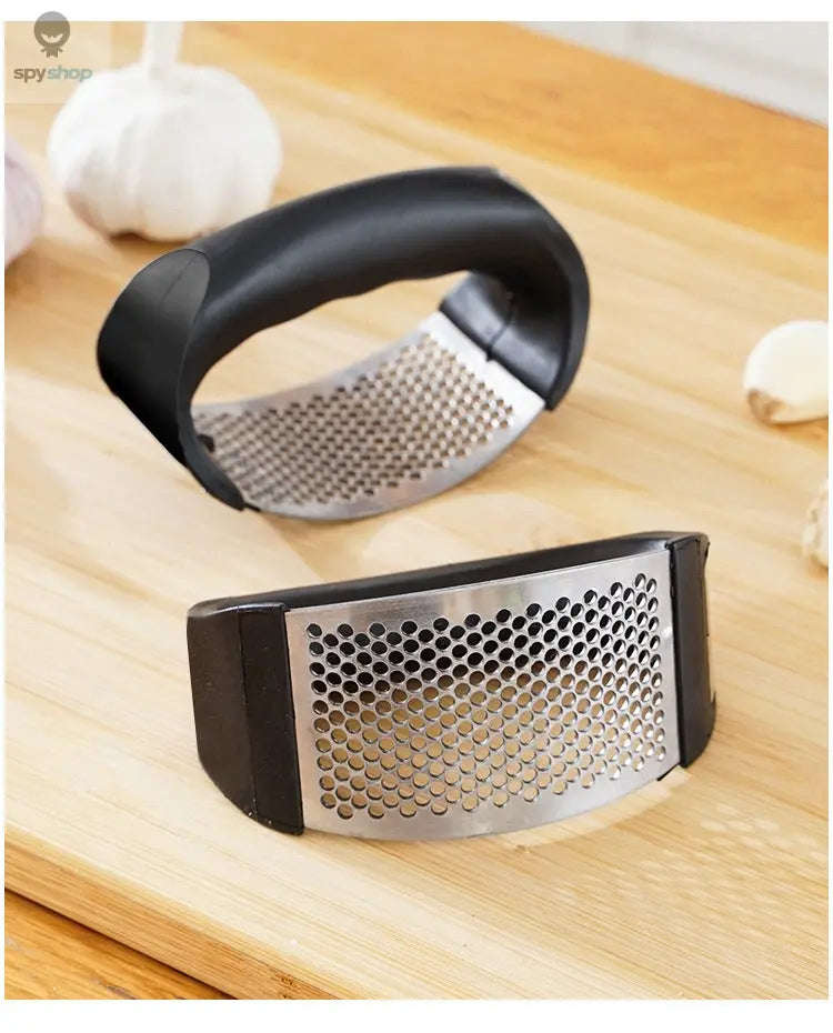 Stainless Steel Garlic Press for Fast, Easy Fresh Garlic - Image 7