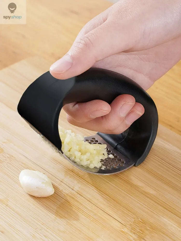 Stainless Steel Garlic Press for Fast, Easy Fresh Garlic - Image 9