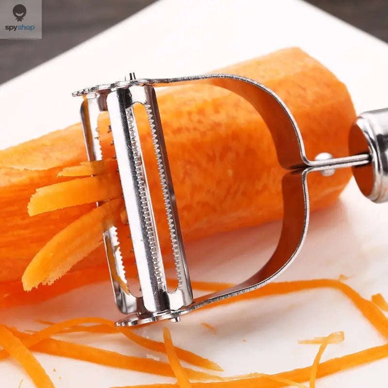 Stainless Steel Julienne Peeler for Fast, Clean Vegetable Prep - Image 12