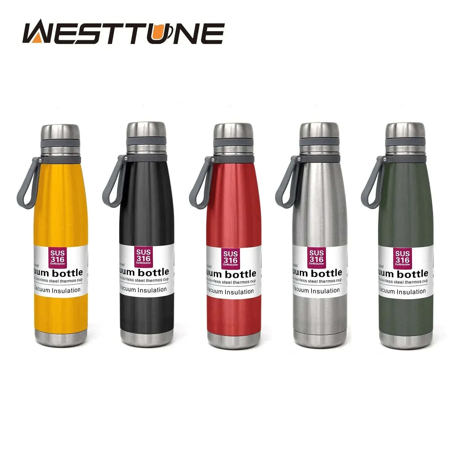 Stainless Steel Thermos Bottle for Travel, Camping and Daily Use