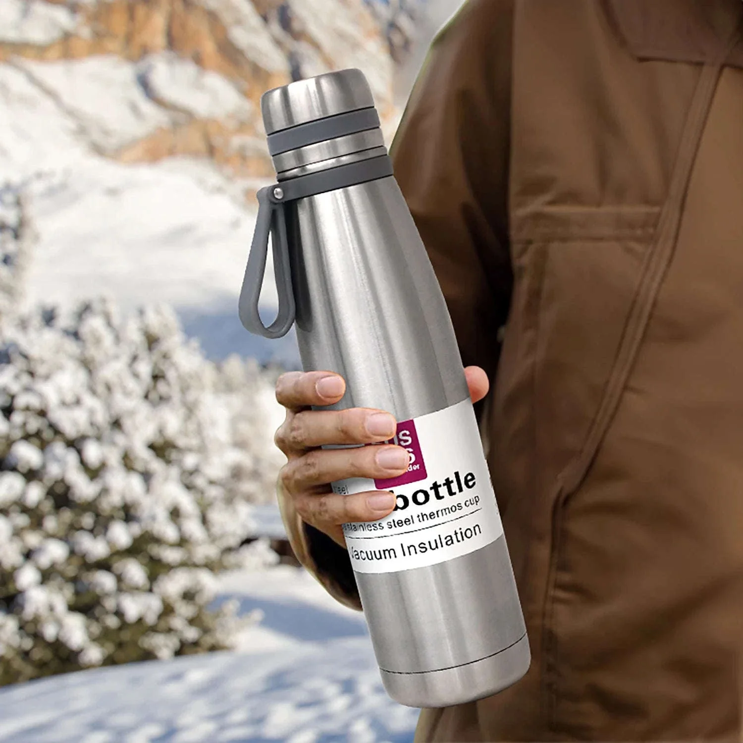 Stainless Steel Thermos Bottle for Travel, Camping and Daily Use - Image 10