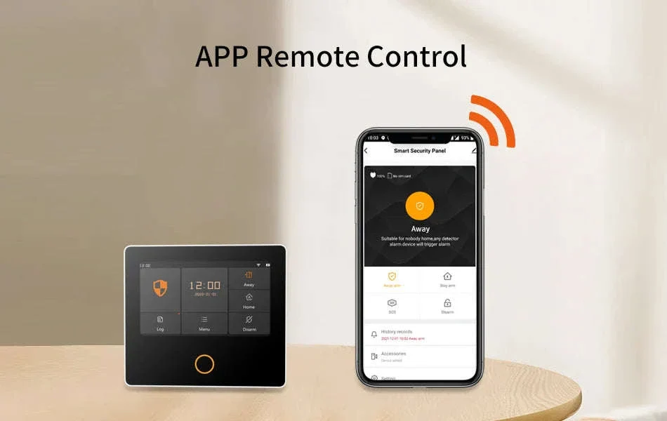 WiFi Home Alarm System with 4.3-Inch Touch Panel - Image 22