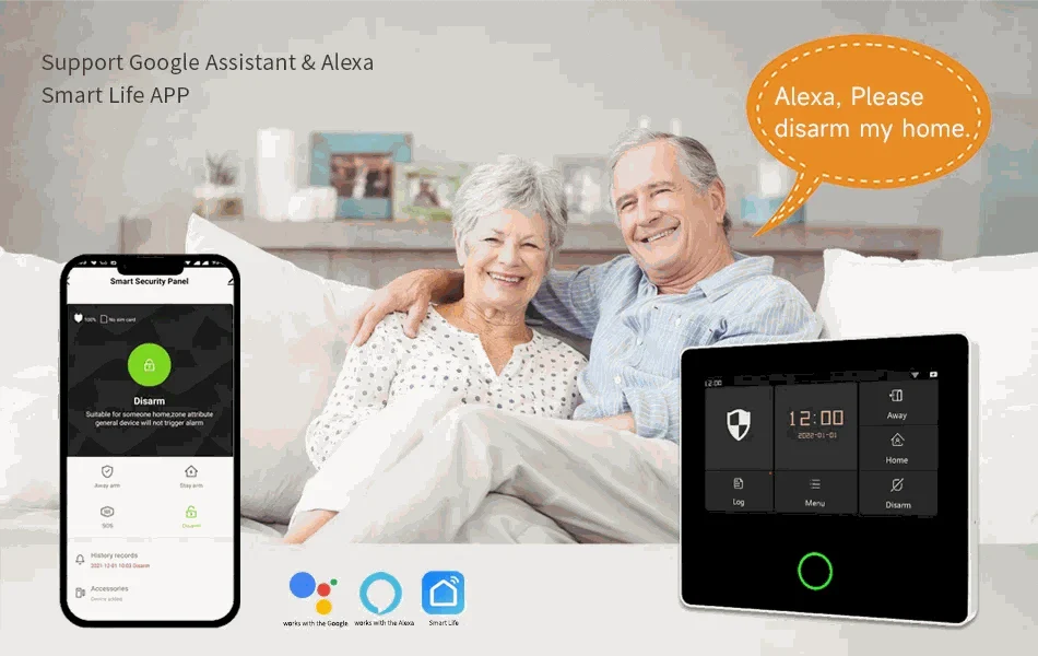 WiFi Home Alarm System with 4.3-Inch Touch Panel - Image 23
