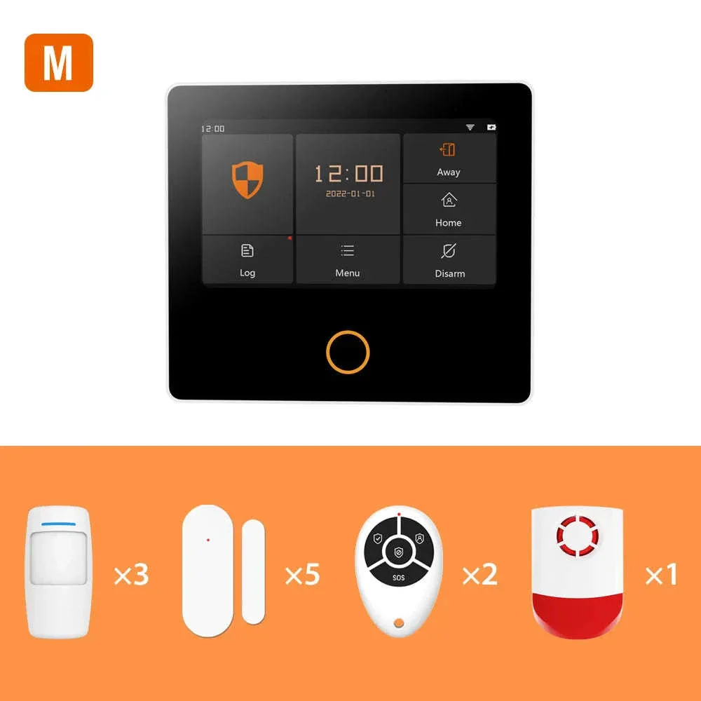 WiFi Home Alarm System with 4.3-Inch Touch Panel - Image 39