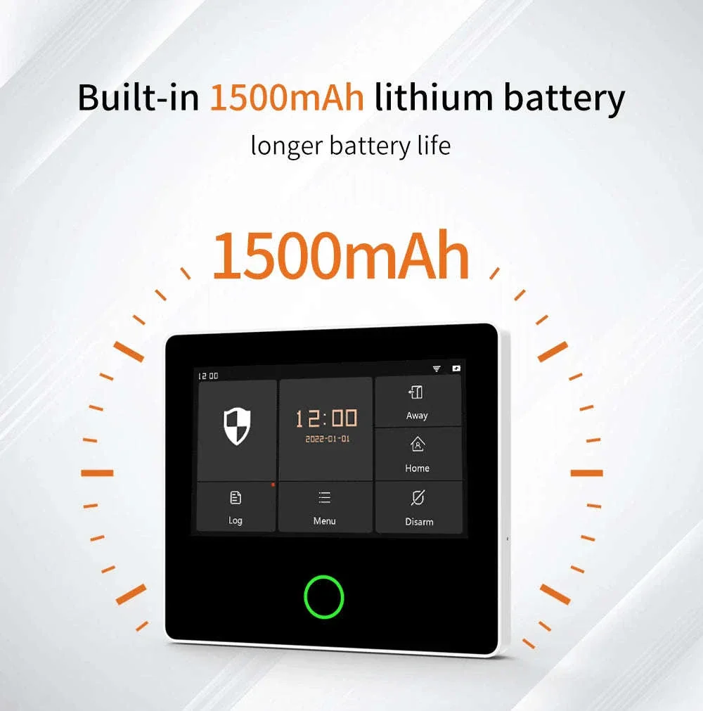 WiFi Home Alarm System with 4.3-Inch Touch Panel - Image 5