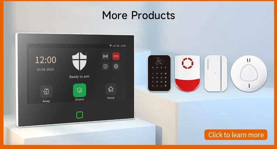 WiFi Home Alarm System with 4.3-Inch Touch Panel - Image 8