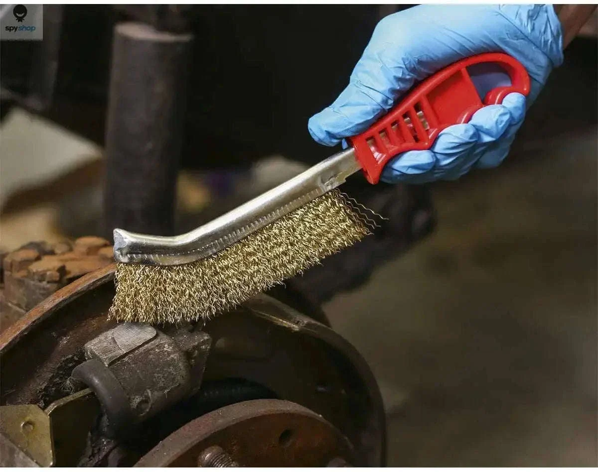 Steel Wire Rust Removal Brush for BBQ and Metal Cleaning - Image 3