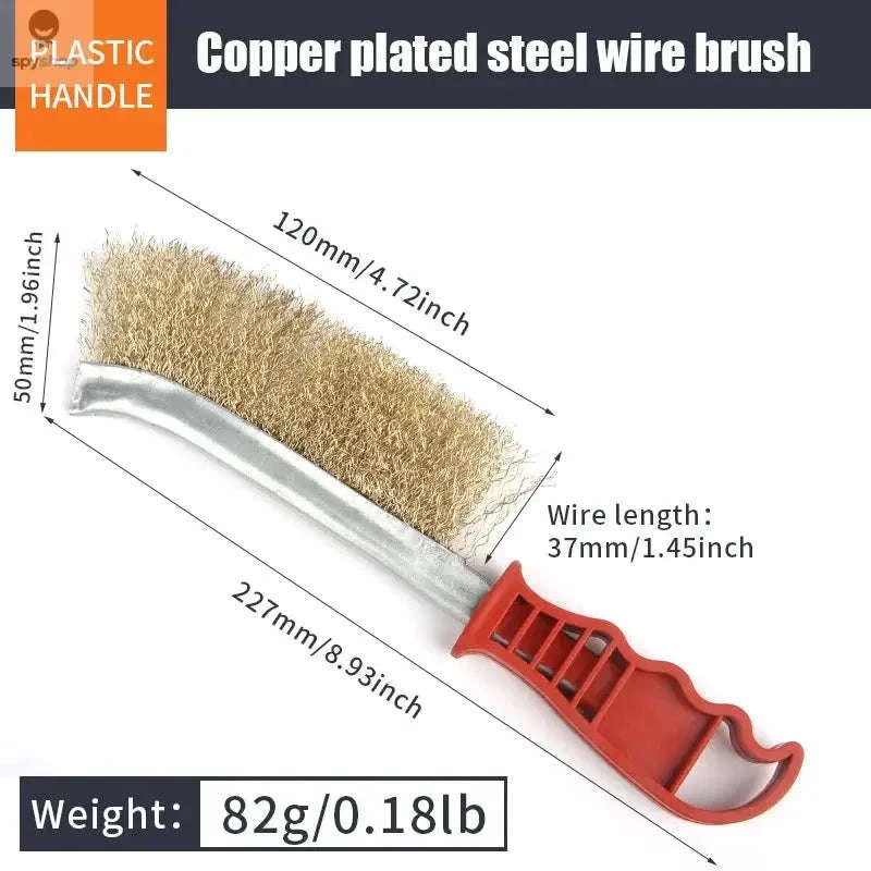 Steel Wire Rust Removal Brush for BBQ and Metal Cleaning - Image 7