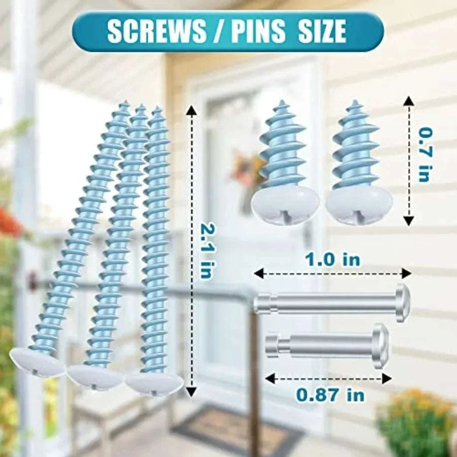 Storm Door Closer Kit with Brackets for Andersen Pella Larson - Image 12