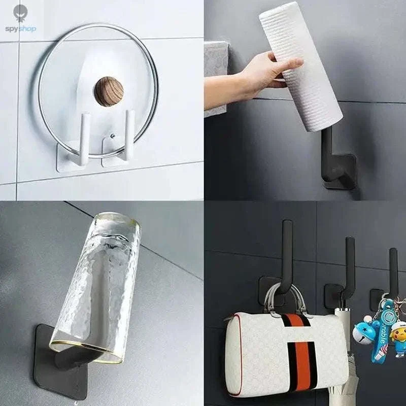 Strong Adhesive Hook No-Drill Wall Mount for Home Organization - Image 6