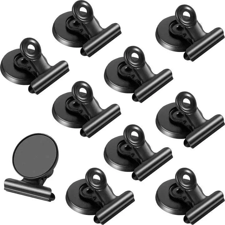 Heavy Duty Magnetic Bulldog Clips for Notes, Photos, and Reminders - Image 10