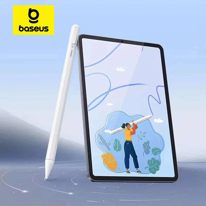 Stylus Pen for iPad with Palm Rejection, LED & Magnetic Design