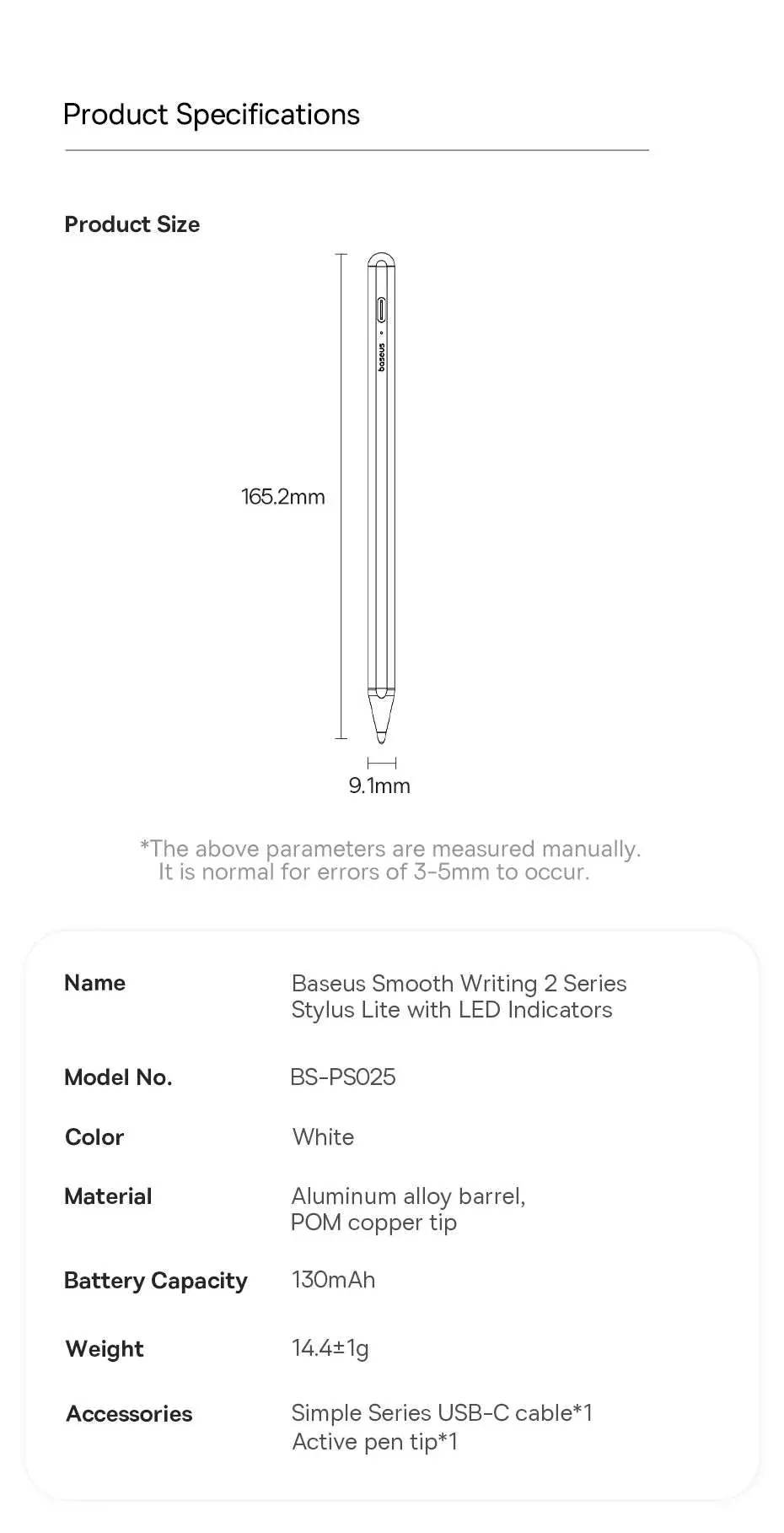 Stylus Pen for iPad with Palm Rejection, LED & Magnetic Design - Image 19