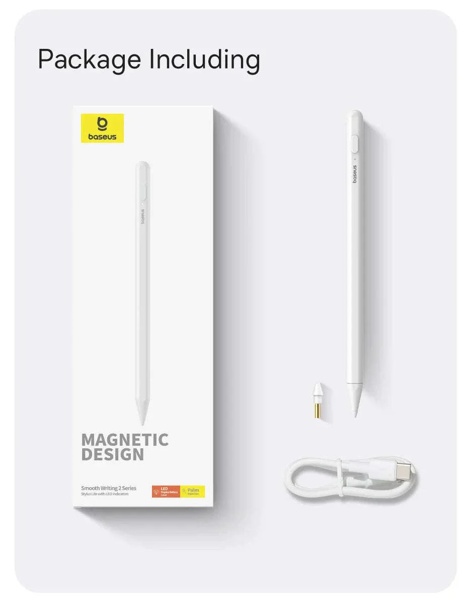 Stylus Pen for iPad with Palm Rejection, LED & Magnetic Design - Image 22