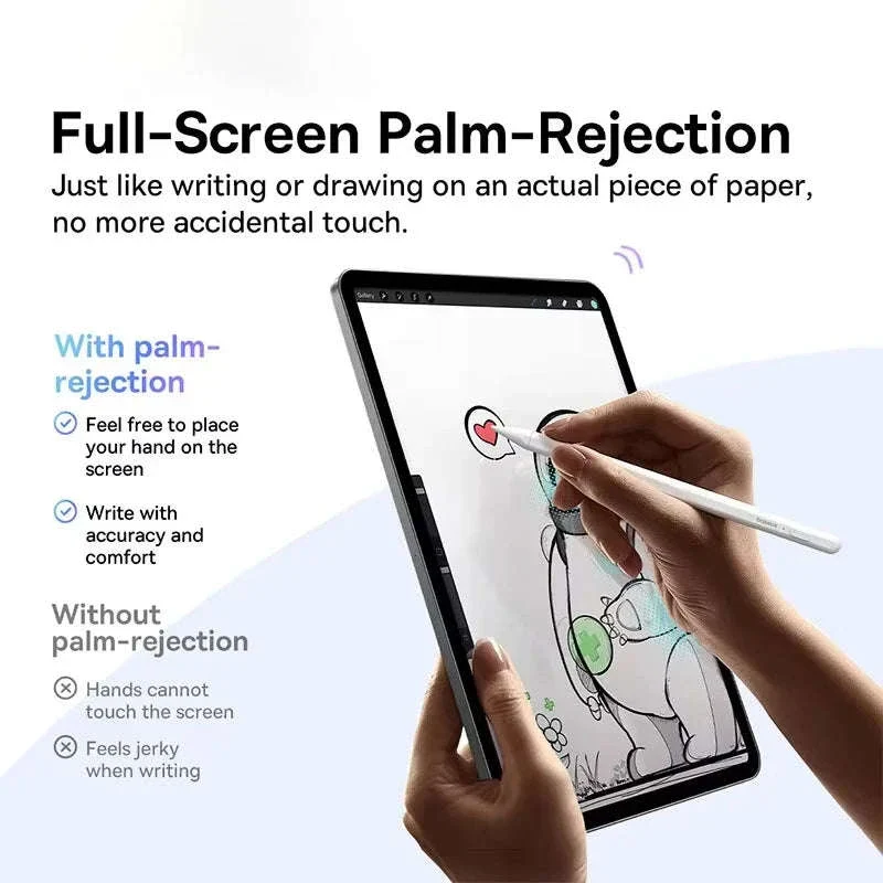 Stylus Pen for iPad with Palm Rejection, LED & Magnetic Design - Image 5