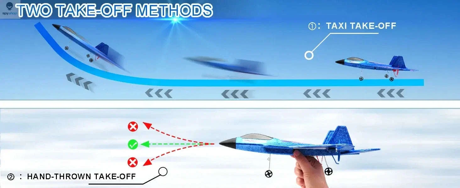 SU35 RC Plane with LED Lights and 2.4GHz Control - Image 15