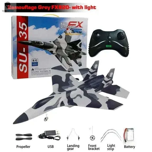 SU35 RC Plane with LED Lights and 2.4GHz Control - Image 20