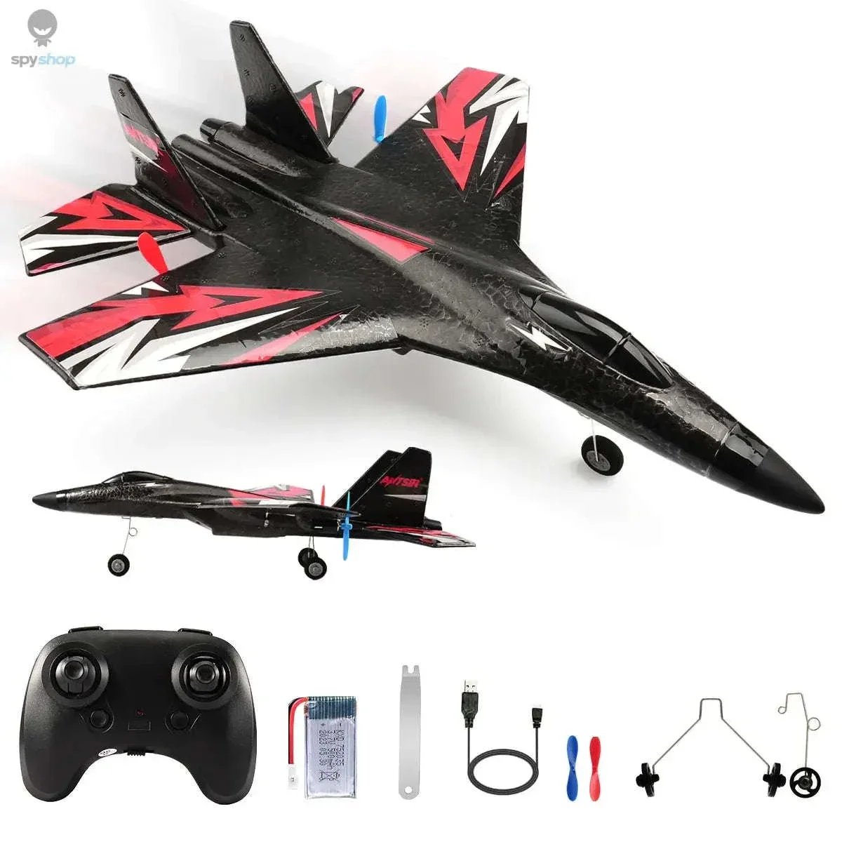 SU35 RC Plane with LED Lights and 2.4GHz Control - Image 22