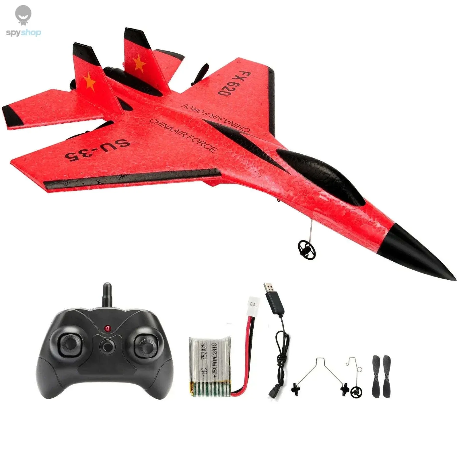 SU35 RC Plane with LED Lights and 2.4GHz Control - Image 25