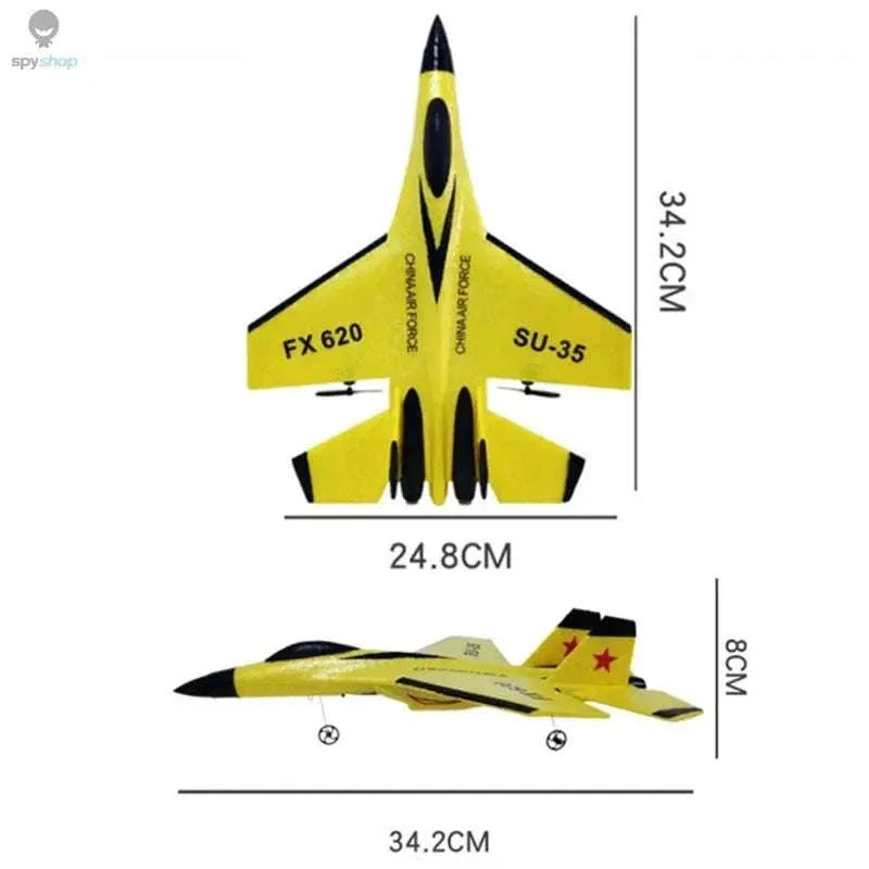 SU35 RC Plane with LED Lights and 2.4GHz Control - Image 9